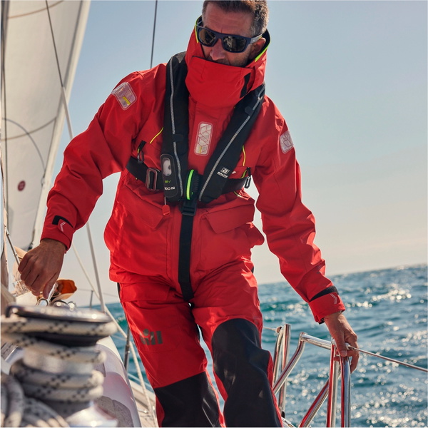 2026 Gill Fato De Vela Masculino OS2 Casaco E Calças Offshore GMOOJATCSR - Red